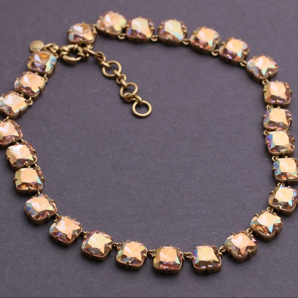 J.crew Brûlée Crystal necklace